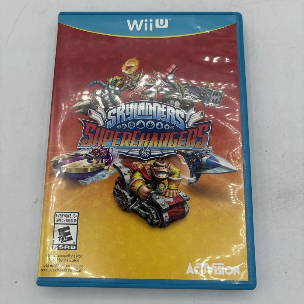Nintendo Wii‎ U Video Game Skylanders Superchargers Activision No Manual